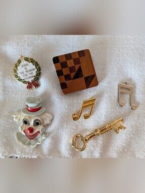 Vintage Pins and Charms